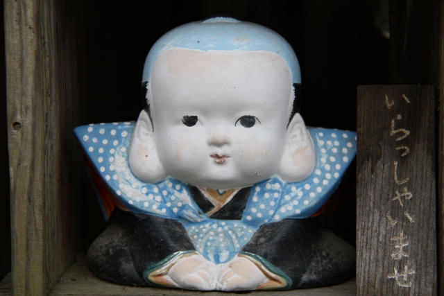 日本人形（サムライ）の写真